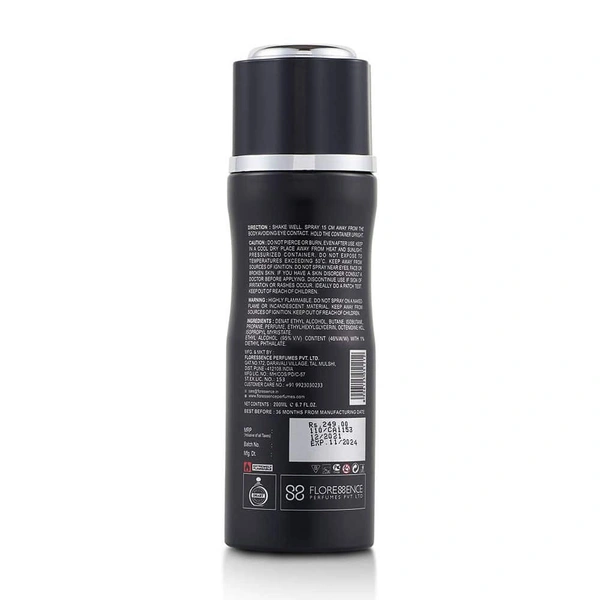 TD Tom & Darin Night Club Perfumed Deodorant Body Spray - 200ML