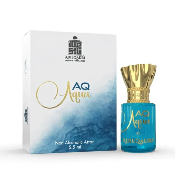 AdilQadri AQ Aqua Luxury Unisex 100% Alcohol Free Long Lasting Attar - 5ML