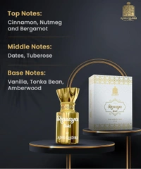 AdilQadri Shanaya Gold Luxury Unisex 100% Alcohol Free Long Lasting Attar - 5ML
