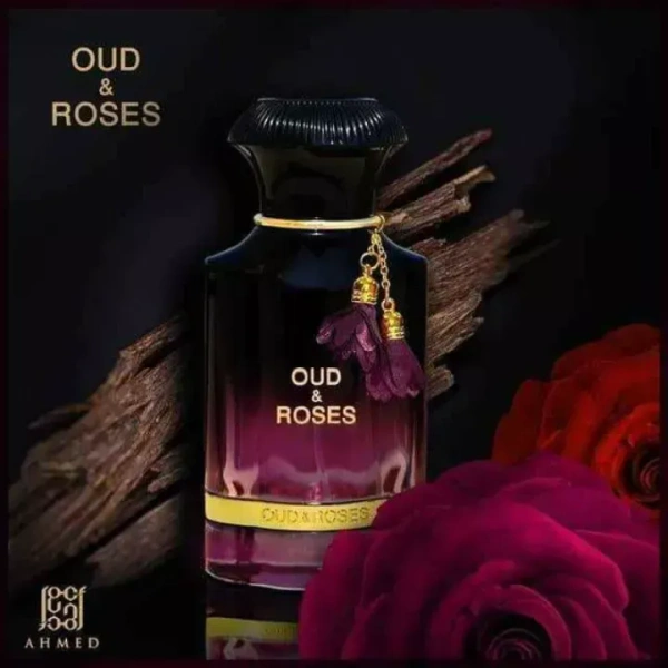 Ahmed Perfume Oud and Roses Eau De Parfum | Unisex - 60ML