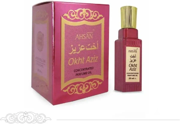 Ahsan OKHT Aziz Series Attar Roll On | Alcohol Free - 20ML