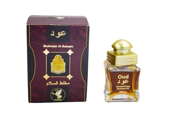 Ahsan OUD Mukhallat Al Salaam Series Attar Roll On | Alcohol Free - 20ML