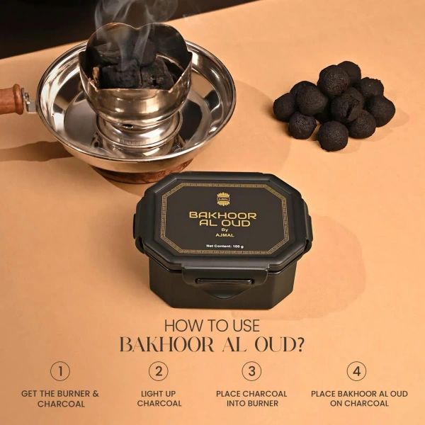 Ajmal Bakhoor AL Oud Pure Premium Quality - 100GM
