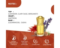 Ajmal Musk Amber concentrated Perfume | For Men | Alcohol Free - 5ML