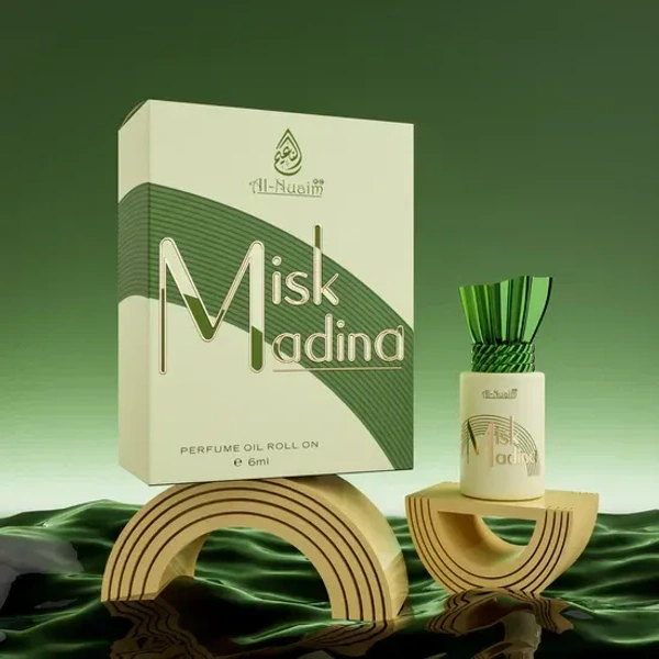 Al Nuaim tohfa series - Misk Madina roll-on attar (itr) gift pack - 6ML