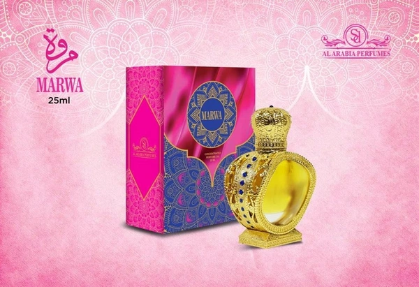 Al ARABIA MARWA Attar Premium Perfume Attar - 25ML