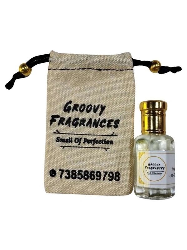 Groovy Fragrances Ruh Khas Perfume Roll-On Attar | 100% Natural | Unisex | Alcohol Free - 12ML