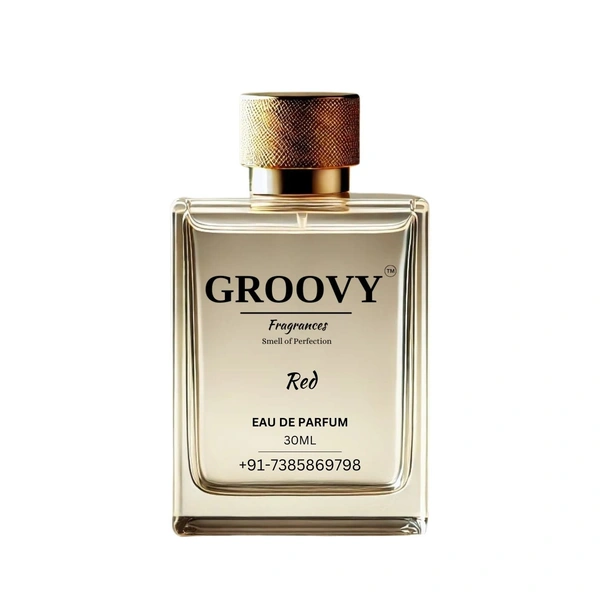 Groovy Fragrances Zara Red Long Lasting Perfume | For Men - 30ML