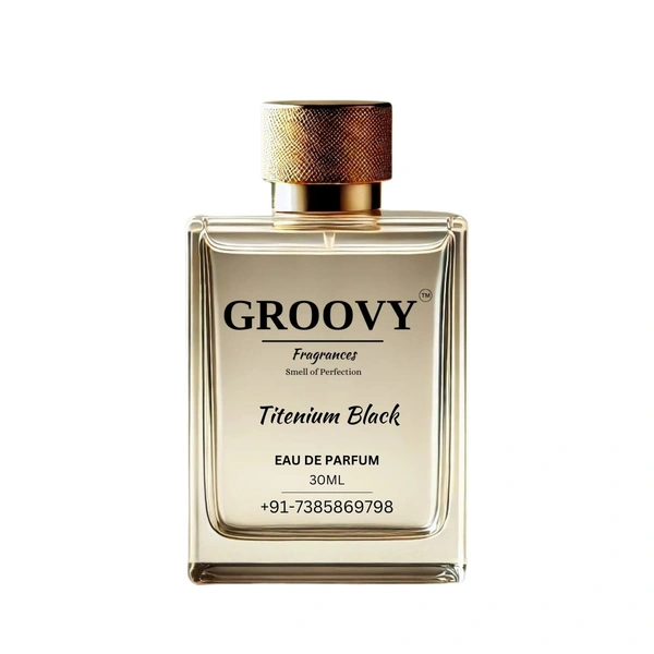 Groovy Fragrances Titenium Black Inspired Perfume | Unisex - 30ML