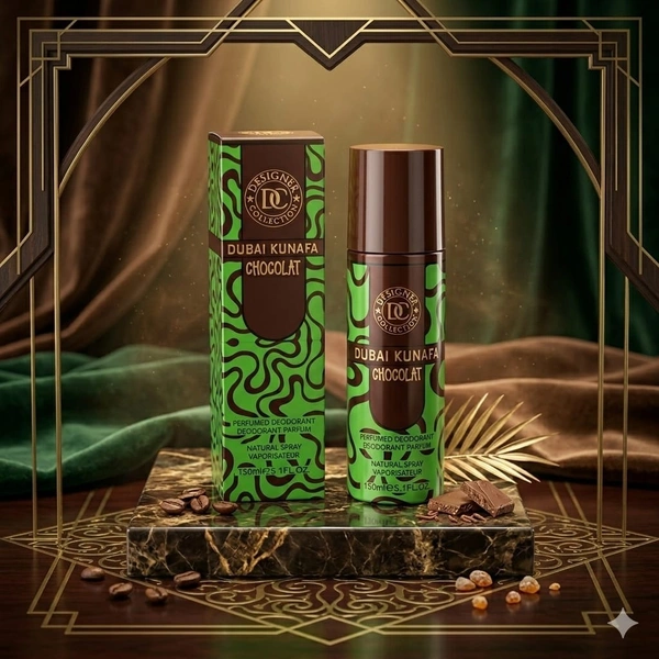 Designer Collection Dubai Kunafa Chocolat Perfumed Deodorant Body Spray | Unisex - 150ML