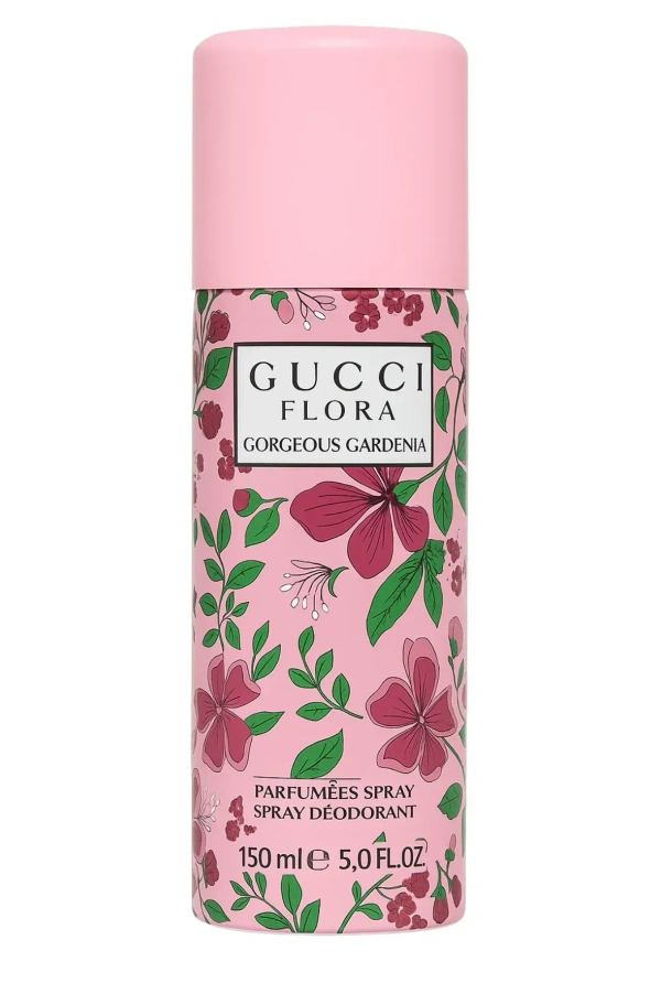 Imported Gucci Flora Gorgeous Gardenia Perfume Spray dedorant - For Women - 150ML