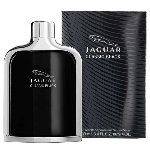 Jaguar Classic Black Eau De Toilette Natural Spray For Men - 100ML