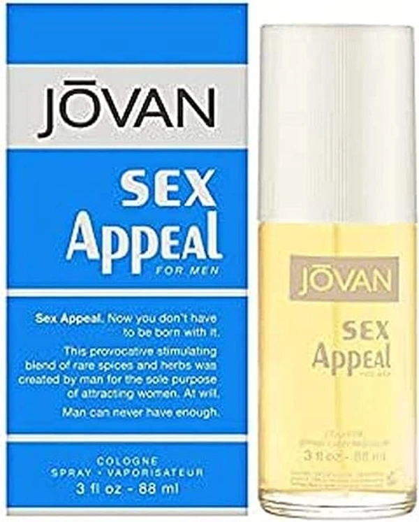 Jovan Sex Appeal Cologne perfume | For Men - 88ML