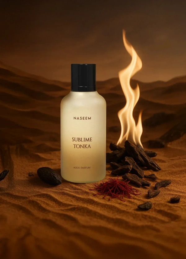 Naseem Sublime Tonka AQUA Perfume | Alcohol free | Unisex - 100ML