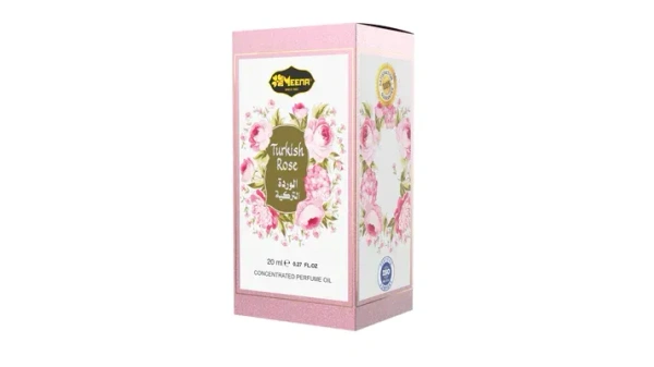 Meena Turkish Rose Perfume Roll-On Attar (Itr) Free from ALCOHOL - 20ML