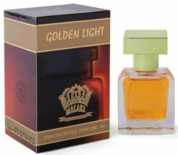 Ahsan Golden Light Maliki Series Attar Roll On | Alcohol Free - 20ML