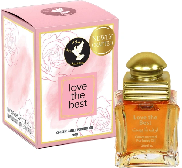Ahsan Love The Best Salaam Series Attar Roll On | Alcohol Free - 20ML