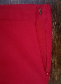 neutral  LADIES WOVEN KURTI PANT - 5C2 - Scarlet Rad, L