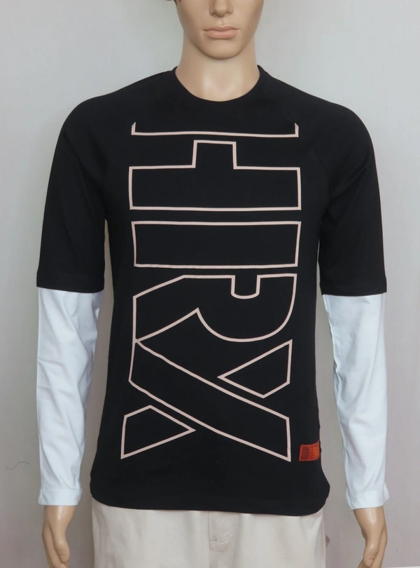 HRX HRY PRINTED FOOLER T SHIRT - 6C2 - Black, XL