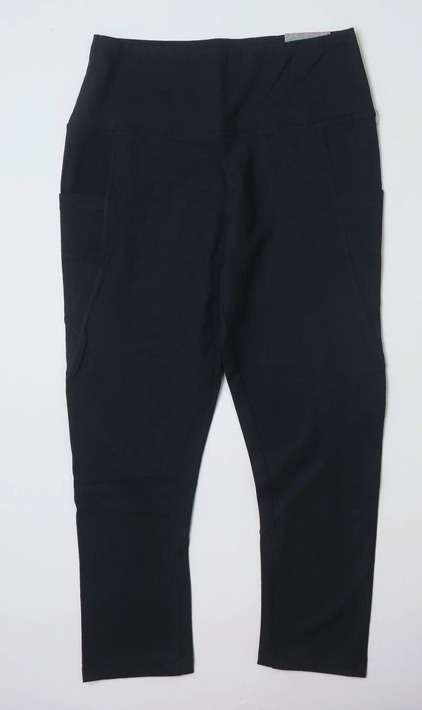 NEW YORK LAUNDRY  NEW YORK LAVNDRY LADIES STRETCH CAPRI JOGGER - 7A1 - Black, L