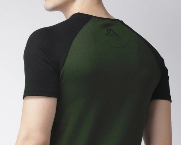 Kappa  KAPPA CREW NECK T SHIRT - 6C4 - Light Olive, S