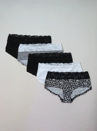 M&S (Marks And Spencer) M&S LADIES 5 PACK HIPSTER BRIEFS - 2D1 - Mixed Colours, XXL