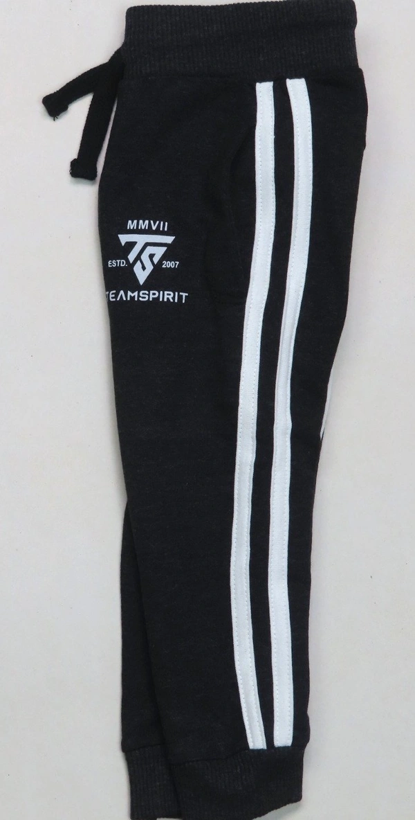 TEAMSPRIT BOYS FRENCH TERRY JOGGER - 5B2 - CHARCOAL, 4/5 YEARS