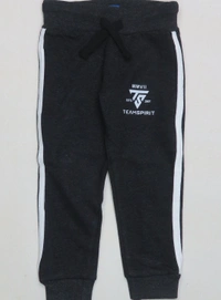 TEAMSPRIT BOYS FRENCH TERRY JOGGER - 5B2 - CHARCOAL, 4/5 YEARS