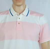 Sovereign Code SOVEREIGN CODE STRIPED POLO - 2A1 - Pink, M