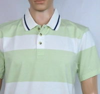 SOVEREIGN CODE STRIPED POLO - 2B2 - Pink, S