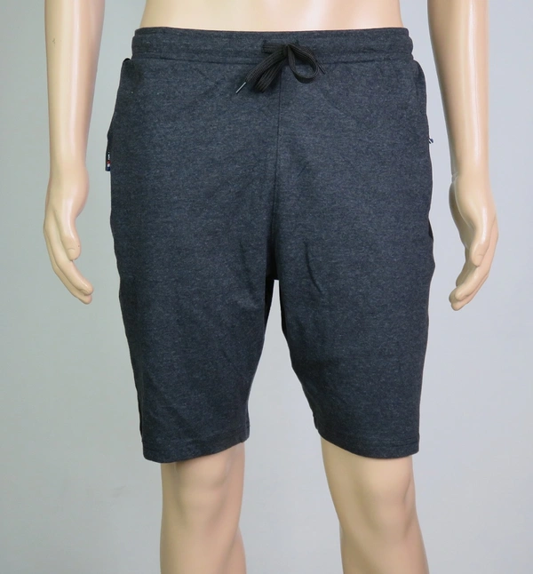 Neutral  MENS KNIT SHORTS - 3B1 - Anthra Melange, XXL