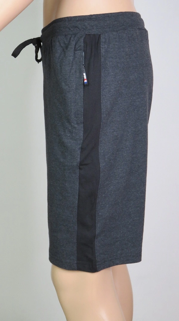 Neutral  MENS KNIT SHORTS - 3B1 - Anthra Melange, XXL