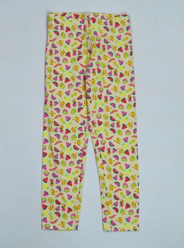Neutral [Max Original Brand] OLDER GIRLS STRETCH LEGGING - 2B7 - Sandal AOP, 10 Years
