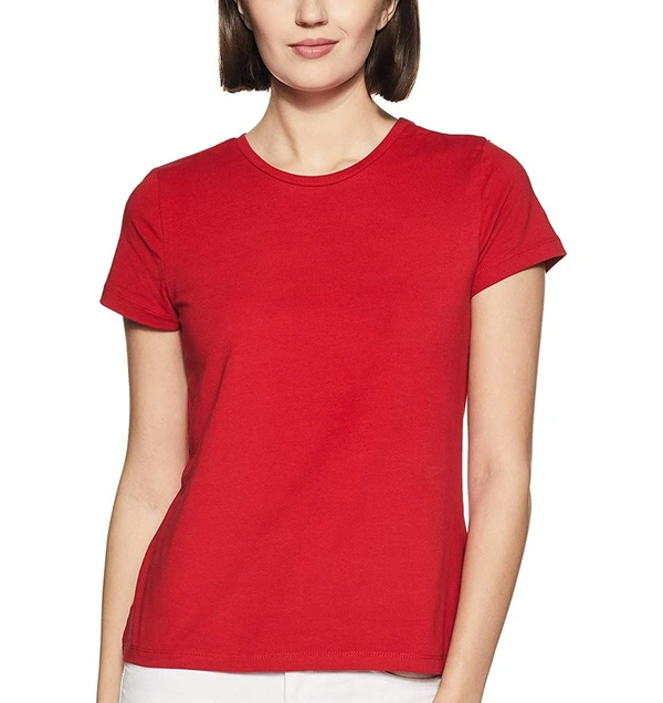 Symbol Essentials Symbol Ladies Stretch Tshirt - 0D1 - Red, S