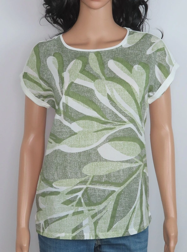 Sandwich Magyar Sleever Printed Tshirt  - Olive Green, S
