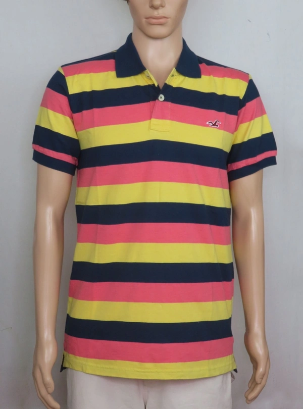 Holister Holist Striped Polo 9A2 - Holister, XL