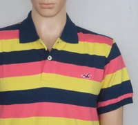 Holister Holist Striped Polo 9A2 - Holister, XL