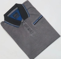 REBEL GARMENT DYED  STRETCH POLO  0B3 - Charcoal, M