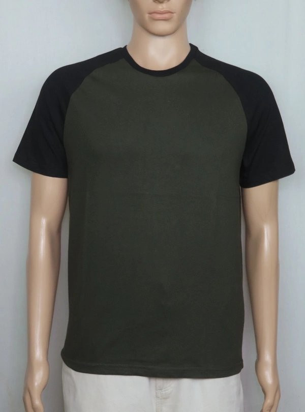KAPPA CREW NECK TSHIRT  - Dark Olive, XXL