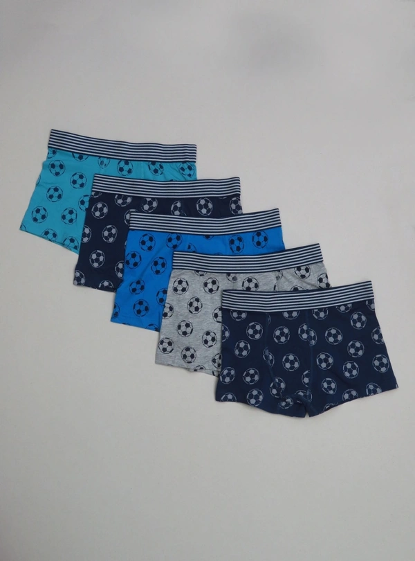 S4S ATTIRE  M&S BOYS 5 PACK BOXERS 5A6 - MIXED, 13/14 Years