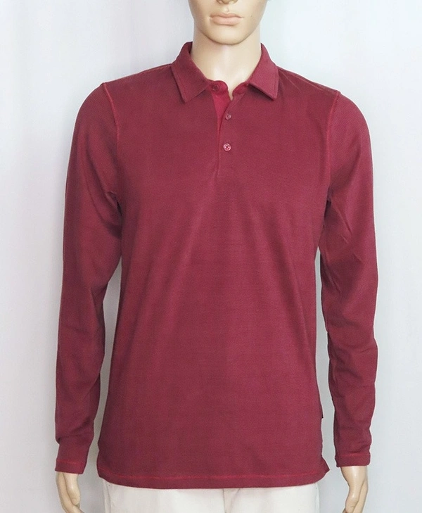 GOLF & GOLF LONG SLEEVE  WINTER POLO 1A1 - Red, L
