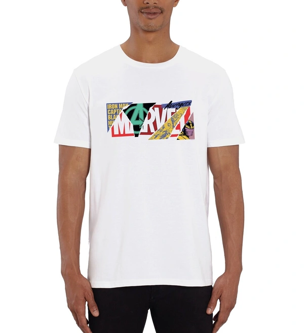 MARVEL PRINTED TSHIRT  6A2 - White, M