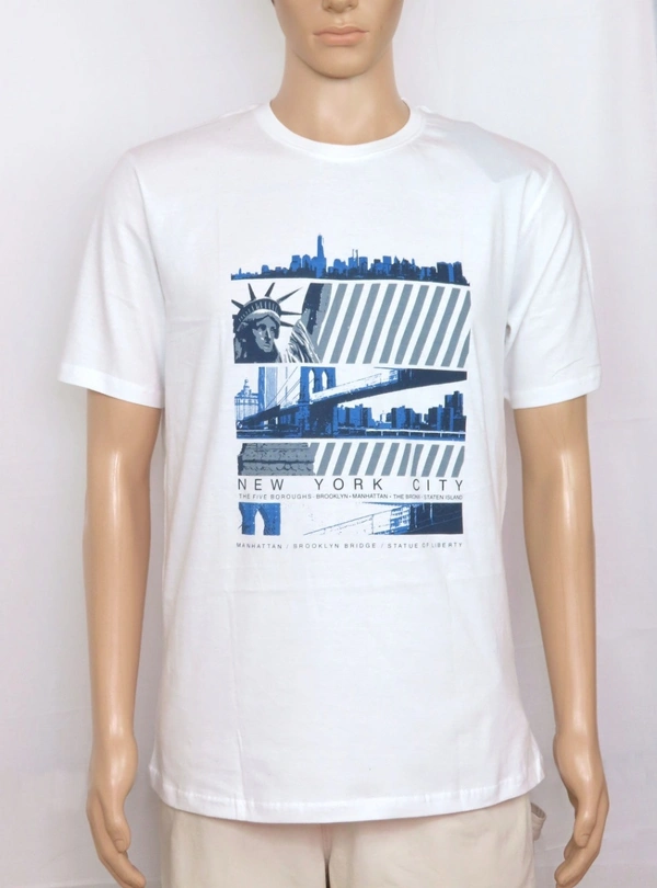 neutral  PRINTED SHORT SLEEVE T SHIRT 5B1 - White, L