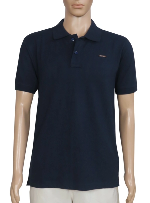 JORDACHE MENS SHORT SLEEVES POLO  6C1 - Navy, M