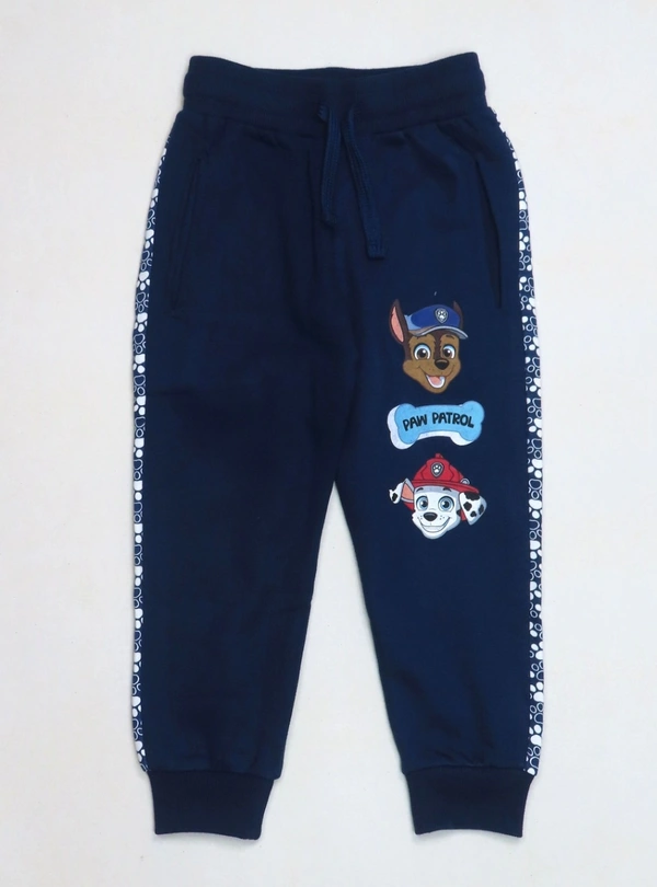 PAW PATROL BOYS  FLEECE  JOGGERS 4A1 - Navy, 8y