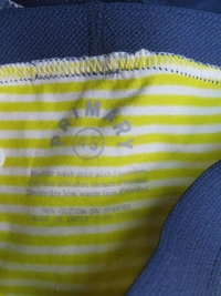 PRIMARY BOYS 5 PACK OUTER ELASTIC BRIEFS 5A1 - Mixed Colours, 4-5 Years