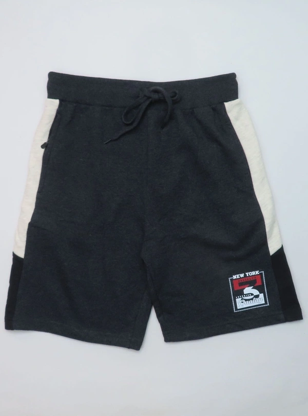 Max MAX MENS FRENCH TERRY SHORTS 2E1 - charcoal, L