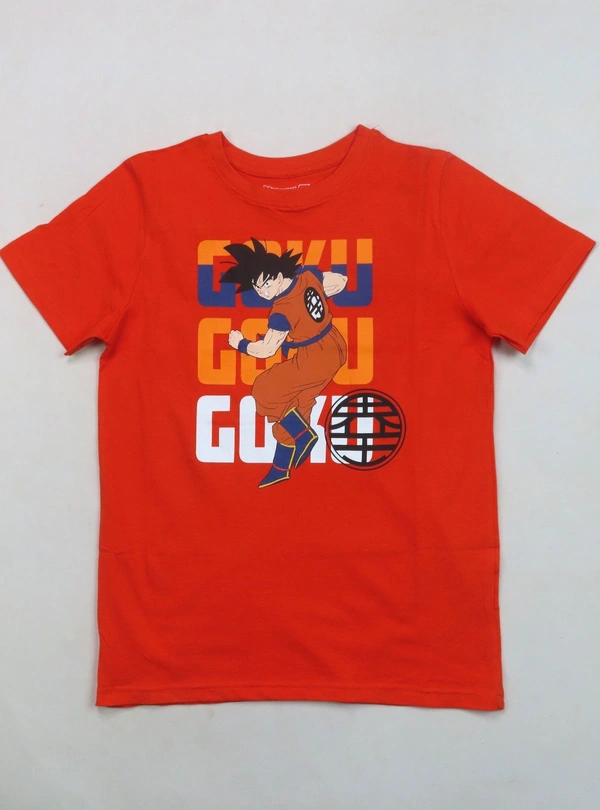 DRAGONBALLZ BOYS PRINTED TSHIRT  2A6 - Orange, 14-15y
