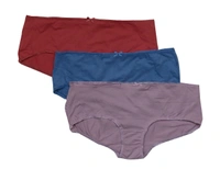 REDTAG LADIES 3 PACK STRETCH HIPSTERS 2H1 - Mixed, 18 (95cms)