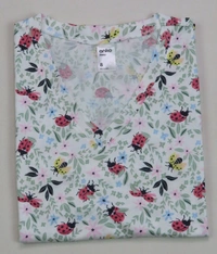 Anko ANKO PRINTED NIGHTSHIRT 5A1 - White / Floral AOP, XXL (16)
